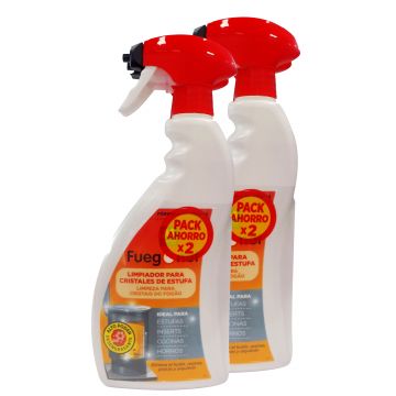 SPRAY LIMPA VIDROS P/FOGAO DE SALA 750ML - FUEGO NET - 0004.28