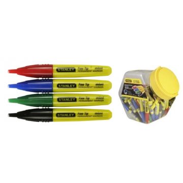 STANLEY MARCADOR PONTA FINA CORES MINI 1-47-329 - 0990.602