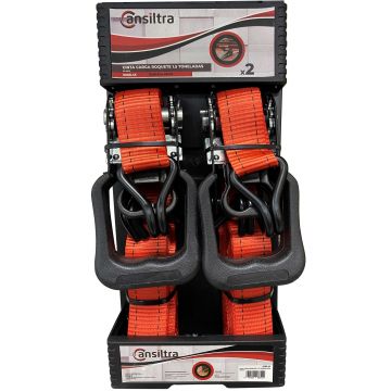 CINTA CARGA ROQUETE 1,5T 30MMX4.5MTS (2PCS) - 0068.45